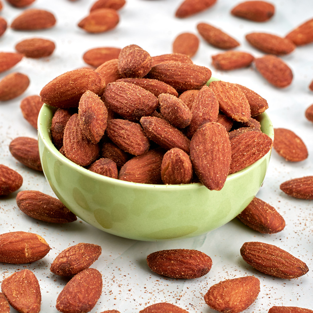 bbq almonds private label nuts