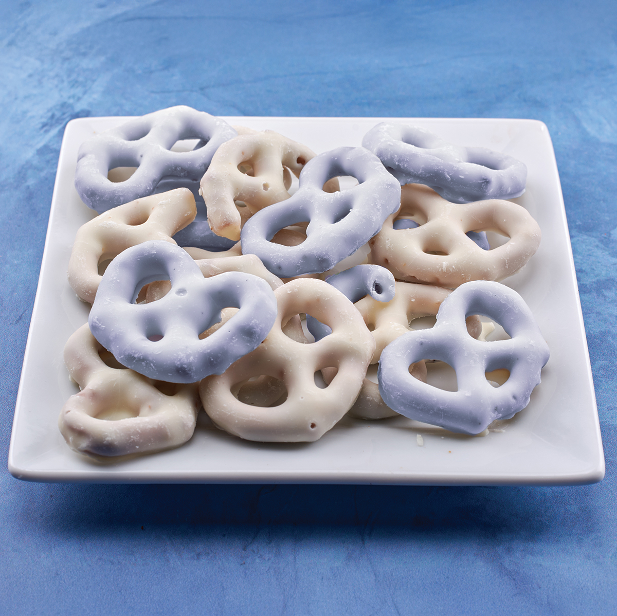 Red, White & Blue Pretzels