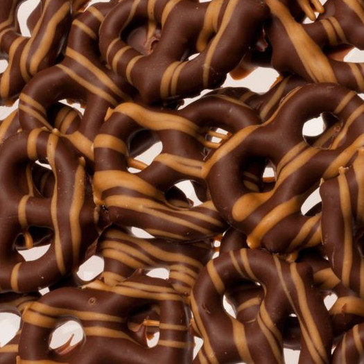 Peanut Butter Swirl Pretzels