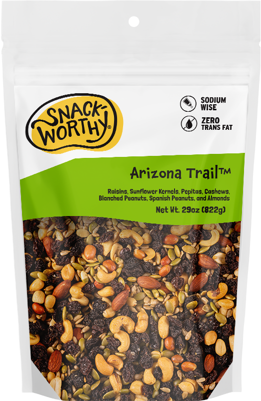 Snackworthy Arizona Trail snack merchandising
