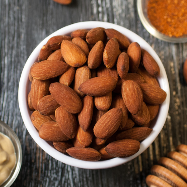 bbq almonds private label nuts