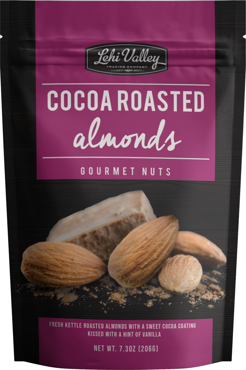 Cocoa Roasted Almonds Gourmet Nuts fruit and nut companies
