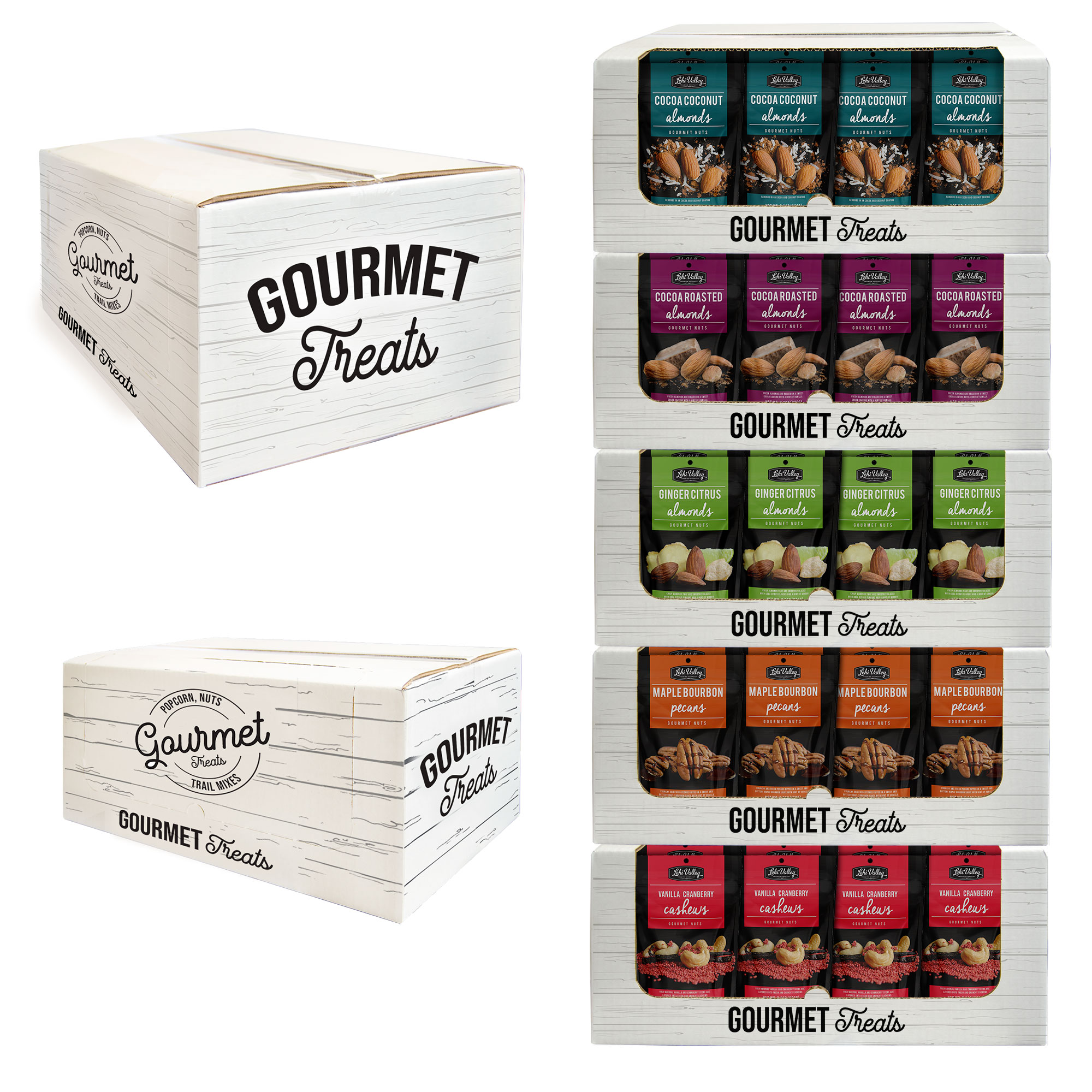 Gourmet Nuts innovative packaging holiday savory snacks
